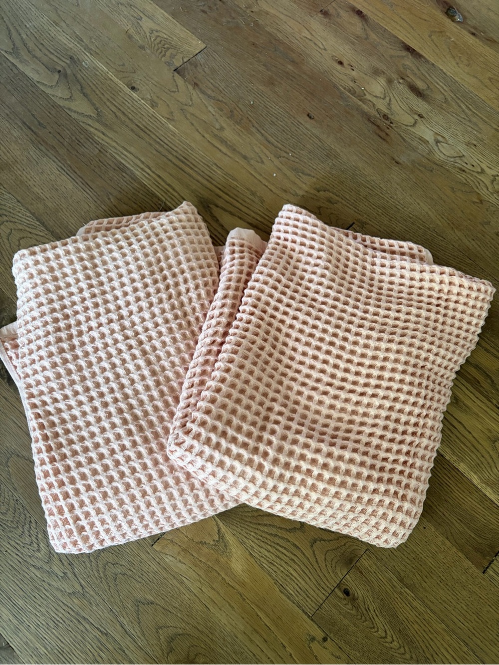 Casaluna Towels Dusty pink like new set of 2